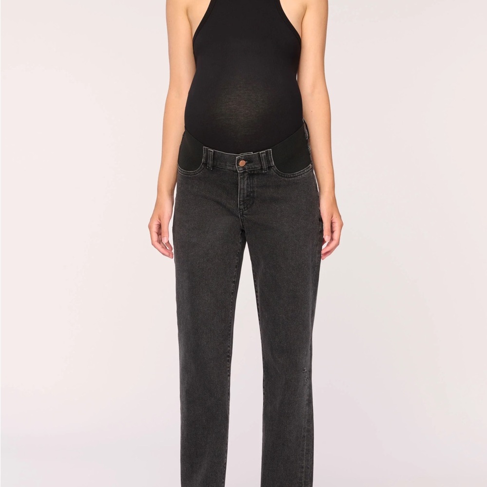 DL1961 Women's Enora Black Cigarette Leg Jeans